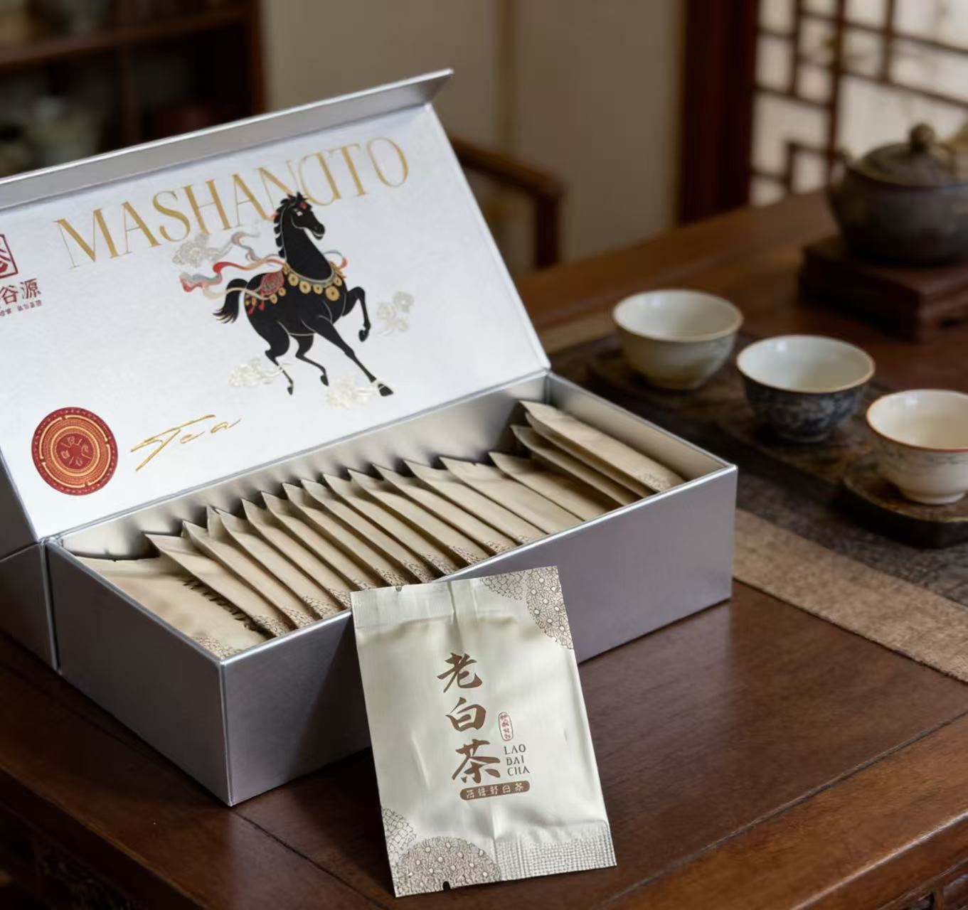 载谷源 · 2017寿眉老白茶